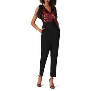 Harlyn Sequin Top Jumpsuit - Sz L